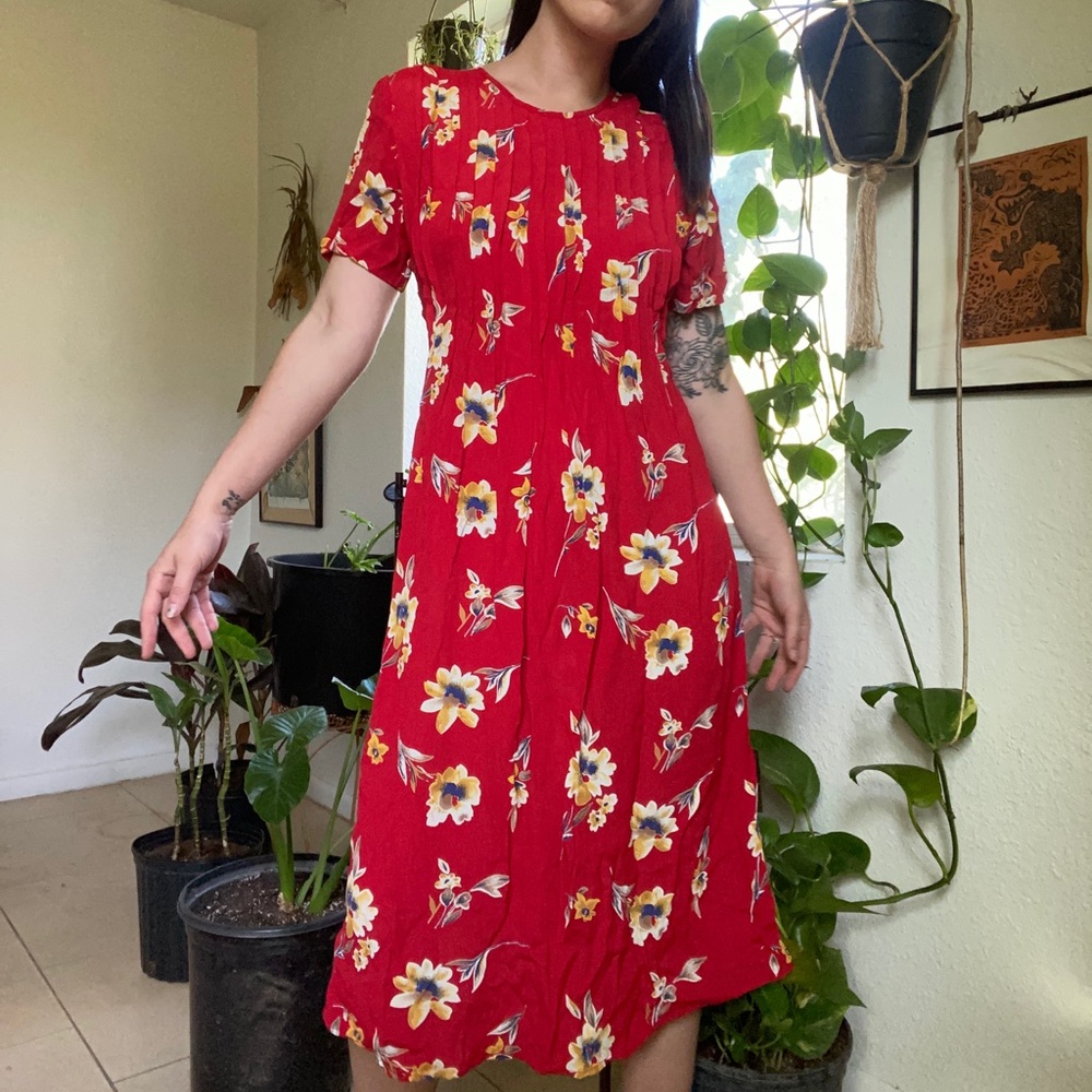 Vintage floral dress - Picture 10 of 10